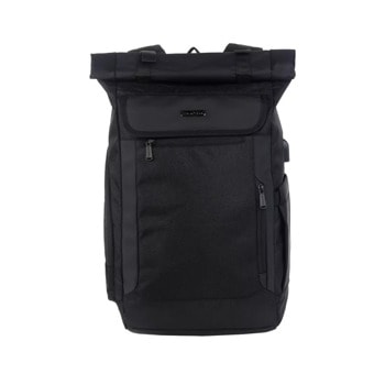 Раница за лаптоп Canyon Rolltop backpack RT-7, (CNS-BPRT7B1), до 17.3" (43.94 cm), черна | JAR Computers Canyon backpack for 17.3 laptop CNS-BPRT7B1