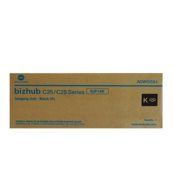 IMAGING UNIT ЗА KONICA MINOLTA BIZHUB C35/C35P/C25 - Black - IUP-14K - P№ A0WG03J - заб.: 30000k | JAR Computers БАРАБАННА КАСЕТА ЗА KONIKA MINOLTA BIZHUB C35/C3…