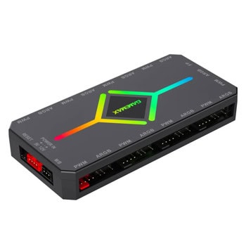 Gamemax разклонител за вентилатори Fan Hub - V4.0 | JAR Computers Gamemax разклонител за вентилатори Fan Hub - V4.0