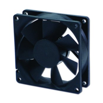 Вентилатор 80мм EverCool EC8025M24EA. EL Bearing 24V, 3 Pin Molex, 2500rpm | JAR Computers EverCool EC8025M24EA