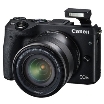 Canon EOS M3 black 9694B012AA + EF-M 18-55mm