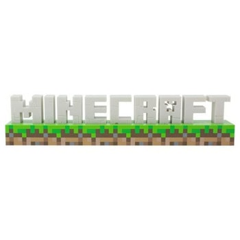 Статуетка Paladone Minecraft Logo Light, многоцветна | JAR Computers Paladone Minecraft Logo Light PD-070817