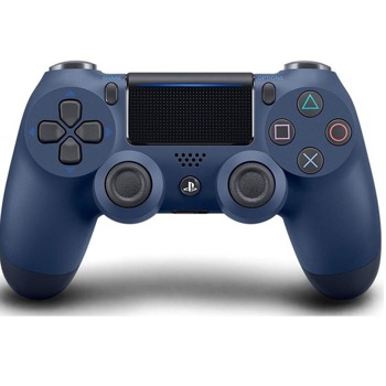 Геймпад PlayStation DualShock 4 V2 - Midnight Blue, безжичен, син image