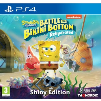 Игра за конзола Spongebob SquarePants: Battle for Bikini Bottom - Rehydrated - Shiny Edition, за PS4 | JAR Computers Spongebob: BFBB Rehydrated - Shiny Edition PS4