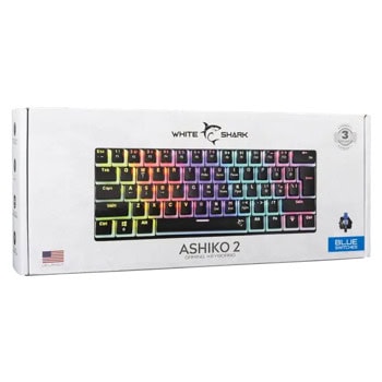 white shark ashiko 2 blue switch