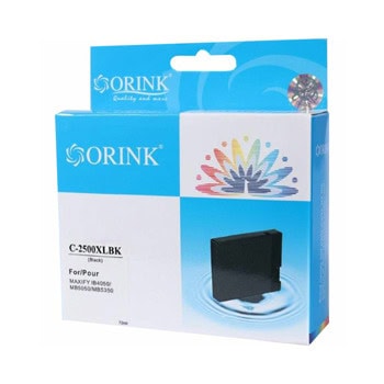 Касета за Canon Maxify iB4000 Series/iB 41/MB5000 Series/MB5100 Series/MB5300 Series/MB5400 Series - Black - HPGI2500XLBK - Orink - Неоригинална, Заб.: 2500 брой копия | JAR Computers Orink HPGI2500XLBK