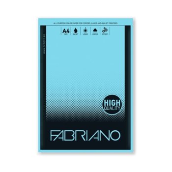 Копирна хартия Fabriano Copy Tinta, A4, 80 g/m2, синя, 50 листа image