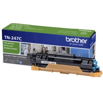 Тонер касета за Brother DCP-L3510CDW/DCP-L3550CDW/HL-L3210CW/HL-L3270CDW/MFC-L3730CDN/MFC-L3770CDW, Cyan - TN247C, Заб.: 2300 брой копия | JAR Computers Brother TN-247C Toner Cartridge