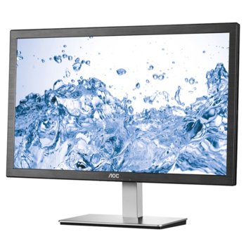 Монитор 21.5" (54.69cm) AOC i2276Vw, IPS панел, 6ms, 250 cd/m2, 50 000 000:1, DVI (HDCP) | JAR Computers 21.5" AOC i2276Vw
