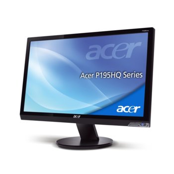 Монитор 18.5" (47 cm) Acer G195HQVBB, HD, 5ms 10 000:1 200cd/m2 черен, 2г. | JAR Computers Acer G195HQVBB