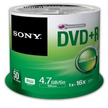 Sony 50DVD+R spindle 16x
