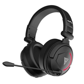 Слушалки Gamdias Hephaestus V2, микрофон, 50мм говорители, 7.1 Virtual Surround, Smart контролер за вибрация/подсветка,звук, сгъваеми, гейминг, USB, черни | JAR Computers Gamdias Hephaestus V2 GHS3510
