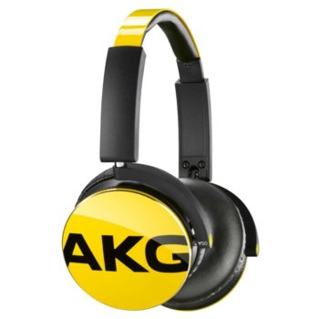 Слушалки AKG Y50 YEL, микрофон, жълти | JAR Computers AKG Y50 YEL