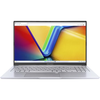 Лаптоп Asus Vivobook 15 X1505VA-MA437 (90NB10P2-M00JC0)(сребрист), четиринадесетядрен Intel Core i7-13700H 2.4/5.0GHz, 15.6" (39.62cm) 2.8K OLED 120Hz 600nits Glare дисплей, (HDMI), 16GB DDR4, 512GB SSD NVMe, 1x USB 3.2 Gen 1 Type-C, No OS, 1.7kg | JAR Computers Asus Vivobook 15 X1505VA-MA437 90NB10P2-M00JC0