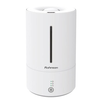 Овлажнител на въздух Rohnson R-9521, 25W, 4.5 l резервоар, подходящ за помещения с площ до 45m², 3 скорости, бял | JAR Computers Овлажнител на въздух Rohnson R-9521