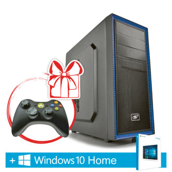 PC Excellence + Win 10 Home + MS Xbox 360 Wi-Fi