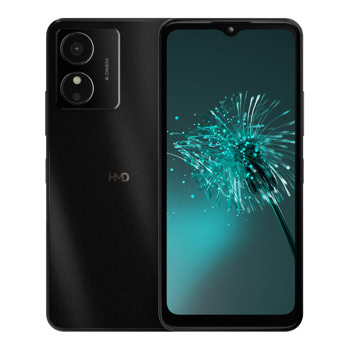 Смартфон HMD Arc (черен), 6.52" (16.56cm) HD дисплей, осемядрен Unisoc 9863A1 1.6 Ghz, 2GB RAM, 64GB Flash памет (+microSD слот), 13 & 5 Mpix камери, Android | JAR Computers HMD Arc Shadow Black 1GS010EPA1001