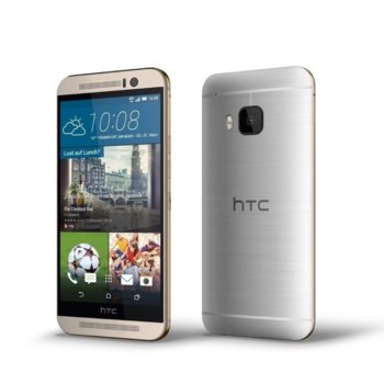 HTCOne M9+ Silver/Gold + Transcend 32GB micro SDHC