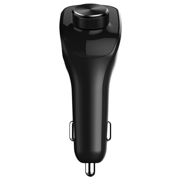 FM Трансмитер DIVA BT1510, 87.5 до 108MHz, Bluetooth, USB A, MicroSD слот, черен | JAR Computers DIVA BT1510