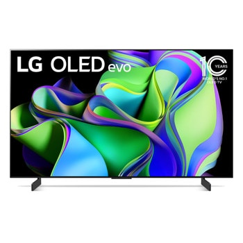 Телевизор LG OLED42C31LA, 42" (106.68 cm) 4K/UHD Smart TV, HDR, 120Hz, DVB-T2/C/S2, 4x HDMI, 3x USB, Wi-Fi, LAN, Bluetooth | JAR Computers LG OLED 42C31LA