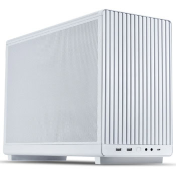 Кутия Lian Li DAN A3-mATX, MicroATX/ITX, 1x USB 3.1 Type-C, 2x USB 3.0 Type-A, бяла, без захранване | JAR Computers Lian Li A3-mATX White GELI-954