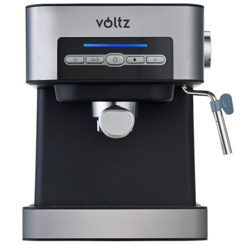 Кафемашина Voltz V51171C, 850W, 20 bar, 2 цедки, инокс image