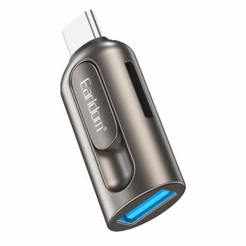 Четец на карти Earldom ET-OT9, USB Type-C/USB Type-A, SD/SDHC/SDXC/MicroSDHC/MicroSDXC | JAR Computers Earldom ET-OT9