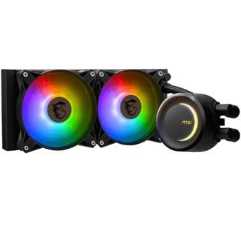 Водно охлаждане за процесор MSI MAG Coreliquid E240, съвместимост със сокети Intel LGA 1700/1200/115x & AMD AM5/AM4 | JAR Computers MSI MAG CORELIQUID E240 306-7ZW5E17-C24