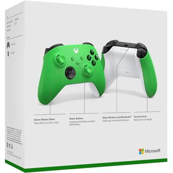 Microsoft Xbox Wireless Controller Velocity Green