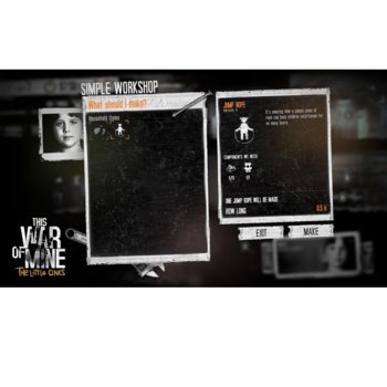 This War Of Mine: The Little Ones (PS4)