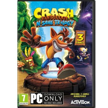 Игра Crash Bandicoot N. Sane Trilogy, за PC | JAR Computers Crash Bandicoot N. Sane Trilogy