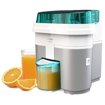 Сокоизстисквачка Cecotec EssentialVita Twice White (CEC-04145), 500 мл. обем, нарязване на 2 портокала едновременно, 90 W, бяла | JAR Computers Cecotec EssentialVita Twice White CEC-04145