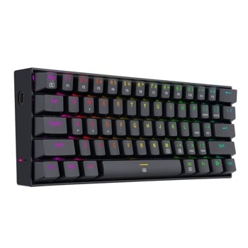 Клавиатура Redragon Dragonborn K630RGB-1-BK, механична, RGB подсветка, черна, USB Type C | JAR Computers Redragon Dragonborn K630RGB-1-BK