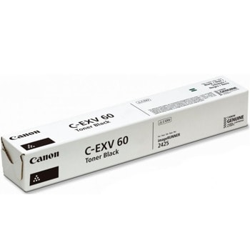 Тонер касета за Canon iR ADVANCE 2600 Series, Black, C-EXV60, Заб.: 10200 брой копия | JAR Computers Canon C-EXV60 Black