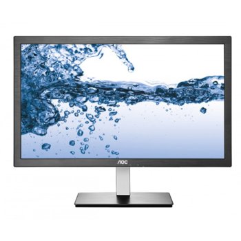 Монитор 23.6" (59.94 cm), AOC I2476VWM, IPS панел, FullHD LED, 5ms, 50 000 000:1, 250 cd/m2, HDMI | JAR Computers AOC I2476VWM