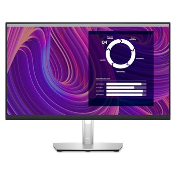 Монитор Dell P2423D (210-BDEG), 23.8" (60.45 cm) IPS панел, QHD, 5ms, 1000:1, 300 cd/m2, DisplayPort, HDMI, USB | JAR Computers Dell P2423D