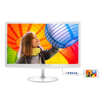 Монитор 21.5" (54.61 cm) Philips 227E6QDSW, Full HD, IPS-ADS, 5ms, 250 cd/m2, 20 000 000:1, HDMI, DVI | JAR Computers Philips 227E6QDSW