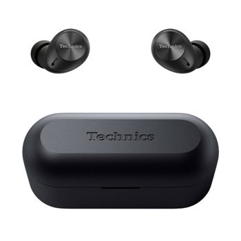 Слушалки Technics EAH-AZ40M2, безжични, Bluetooth, MEMS микрофон, хибридно шумопотискане, 6mm говорители, IPX4 защита, черни | JAR Computers Слушалки Technics EAH-AZ40M2 Black