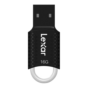 Памет 16GB USB Flash Drive, Lexar JumpDrive V40, USB 2.0, черна | JAR Computers USB 2.0 16GB Lexar JumpDrive V40