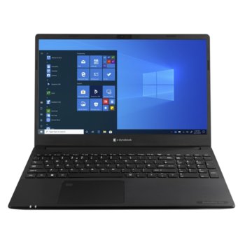 Лаптоп Dynabook Toshiba Satellite Pro L50-G-14P (PBS22E-00500RG6_EXT1036E-V), четириядрен Comet Lake Intel Core i5-10210U 1.6/4.2 GHz, 15.6" (39.62 cm) Full HD Anti-Glare Display & GF MX250 2GB, (HDMI), 8GB DDR4, 256GB SSD, Windows 10 Pro | JAR Computers Dynabook Toshiba Satellite Pro L50-G-14P