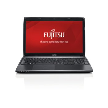Лаптоп 15.6" (39.62 cm) Fujitsu Lifebook A544 (A5440M65A5EE), черен, двуядрен Haswell Core i5 4200M 2.5/3.1 GHz, HD LED Display (HDMI), 4GB, 500GB HDD, 3x USB3.0, No OS, 2.4kg, 2г. гаранция | JAR Computers 15.6 Fujitsu Lifebook A544 A5440M65A5EE