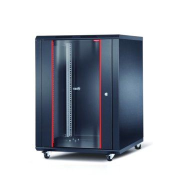 Комуникационен шкаф Formrack INT-12U6060, 19", 12U, 600 x 600 mm, черен | JAR Computers Formrack 12U 600 x 600 mm INT-12U6060