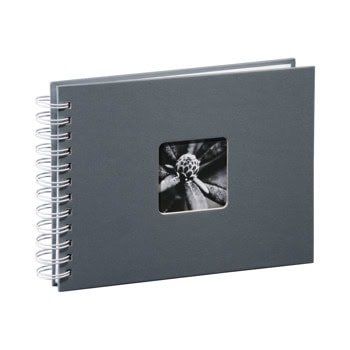Фото албум със спирала HAMA Fine Art, 24 x 17 cm, сив | JAR Computers Фото албум HAMA-02111