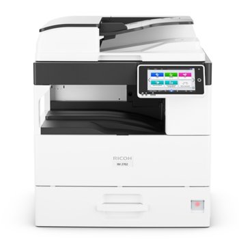 Мултифункционално лазерно устройство Ricoh IM 2702, монохромен принтер/копир/скенер, 600 x 600 dpi, 27 стр./мин, Wi-Fi, LAN, USB, A3 | JAR Computers Ricoh IM 2702