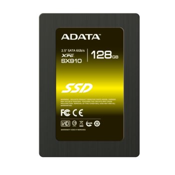 Памет 128GB, A-Data XPG SX910, SATA 6Gb/s, 2.5"(6.35 cm), 5г. | JAR Computers 128GB A-Data XPG SX910 SATA3