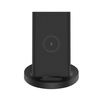 Безжично зарядно устройство Xiaomi Mi 20W Wireless Charging Stand, USB Type C, 16V/1.7A, черно | JAR Computers Xiaomi Mi 20W Wireless Charging Stand