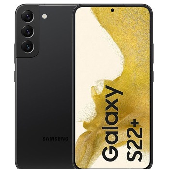 Смартфон Samsung Galaxy S22+ 5G (черен) с подарък слушалки Samsung Galaxy Buds Pro, 6.6" (16.76 cm) Dynamic AMOLED 2X, 120Hz дисплей, осемядрен Exynos 2200 2.8, 8GB RAM, 256GB Flash памет, 50.0 + 12.0 + 10.0 & 10.0 Mpix камера image