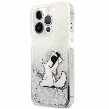 Karl Lagerfeld Liquid Glitter Choupette Fun Case