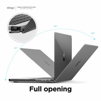 Slim Case за MacBook Pro M1 тъмносив