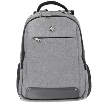 Раница за лаптоп Tellur Companion, до 15.6" (39.62cm), вграден USB порт, сива | JAR Computers Раница за лаптоп Tellur COMPANION 15.6 TLL611202